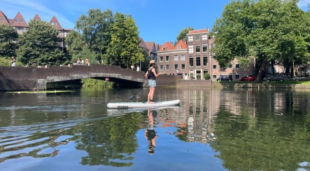 Golfsurfen, waterpret & BBQ in hartje Rotterdam