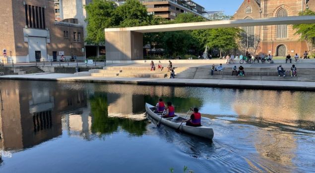 Golfsurfen, waterpret & BBQ in hartje Rotterdam